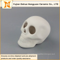 Ceramic White Skull Halloween Decoration